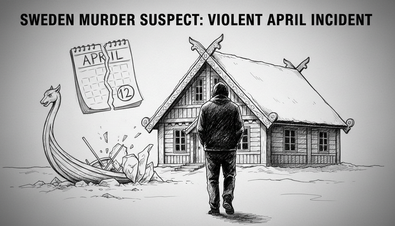 Sweden Murder Suspect Had Violent April Incident