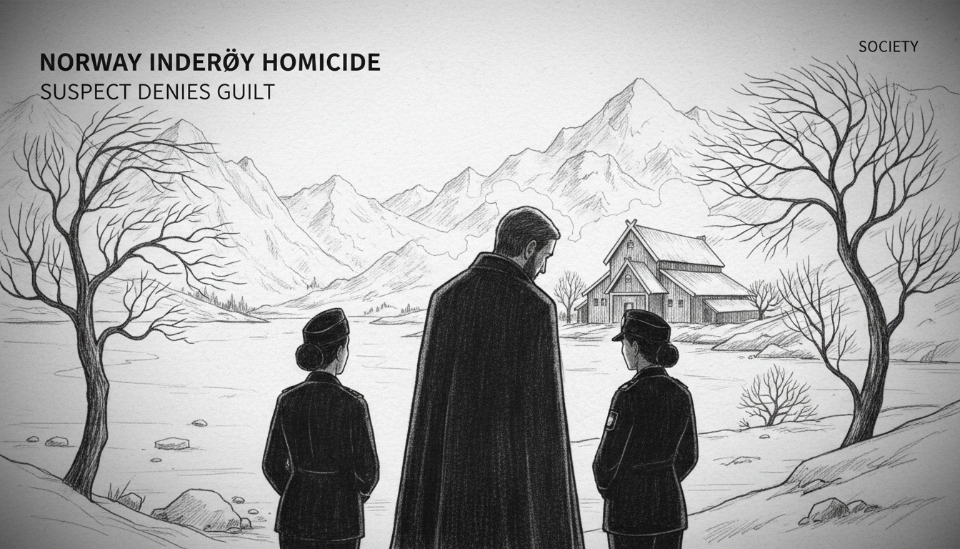 Norway Inderøy Homicide: Suspect Denies Guilt