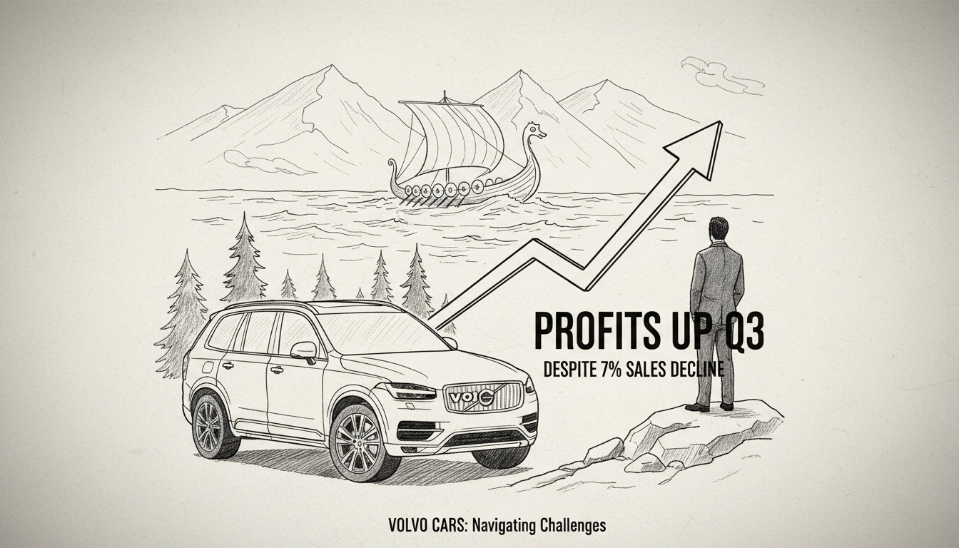 Volvo Cars Profits Rise Despite Falling Sales in Q3