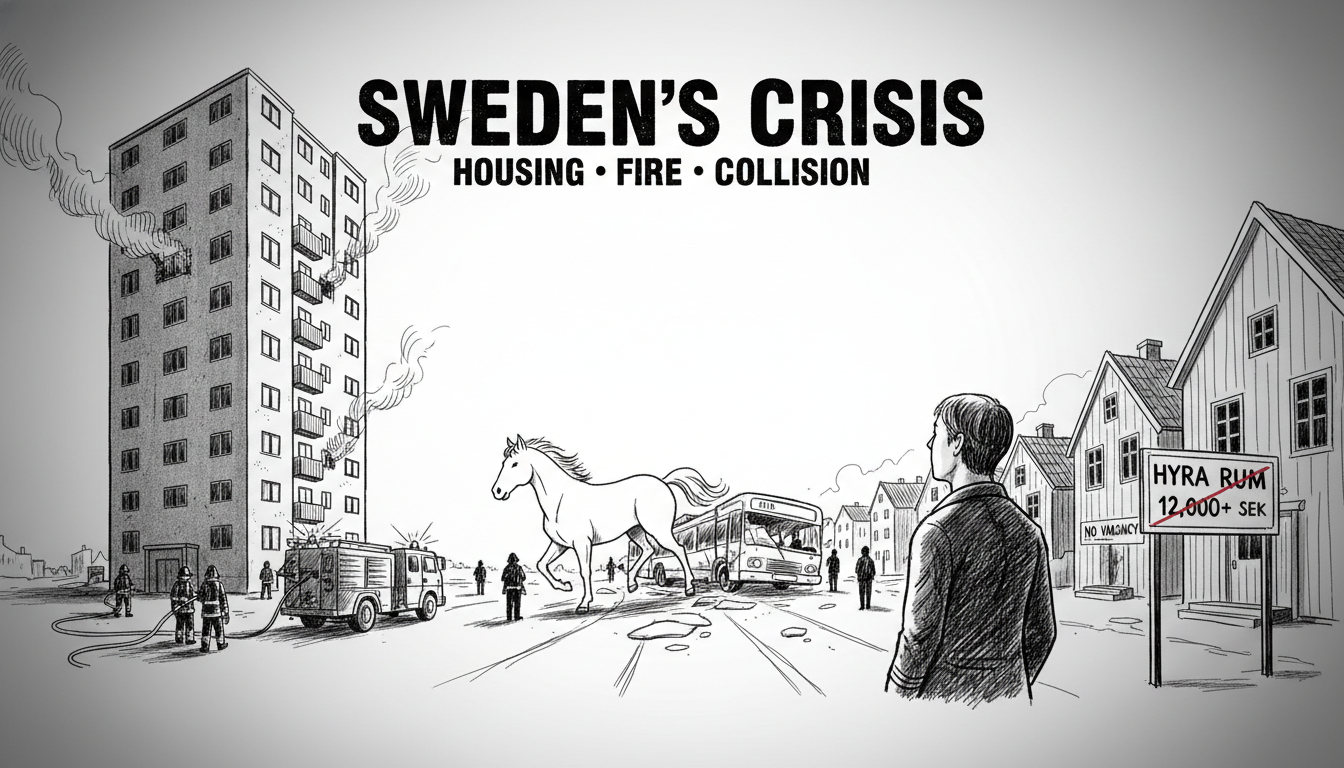 Sweden Housing Crisis and Emergency Incidents