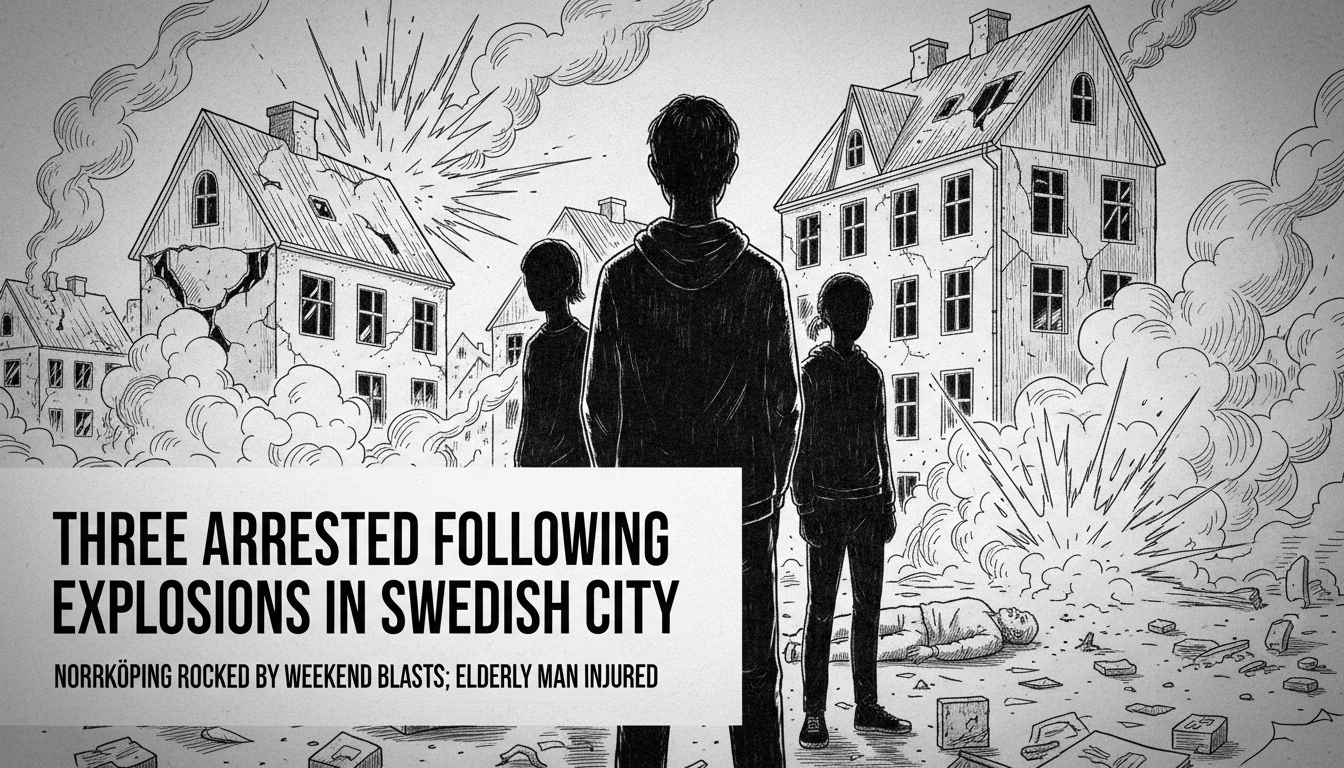 Three Arrested Following Explosions in Swedish City