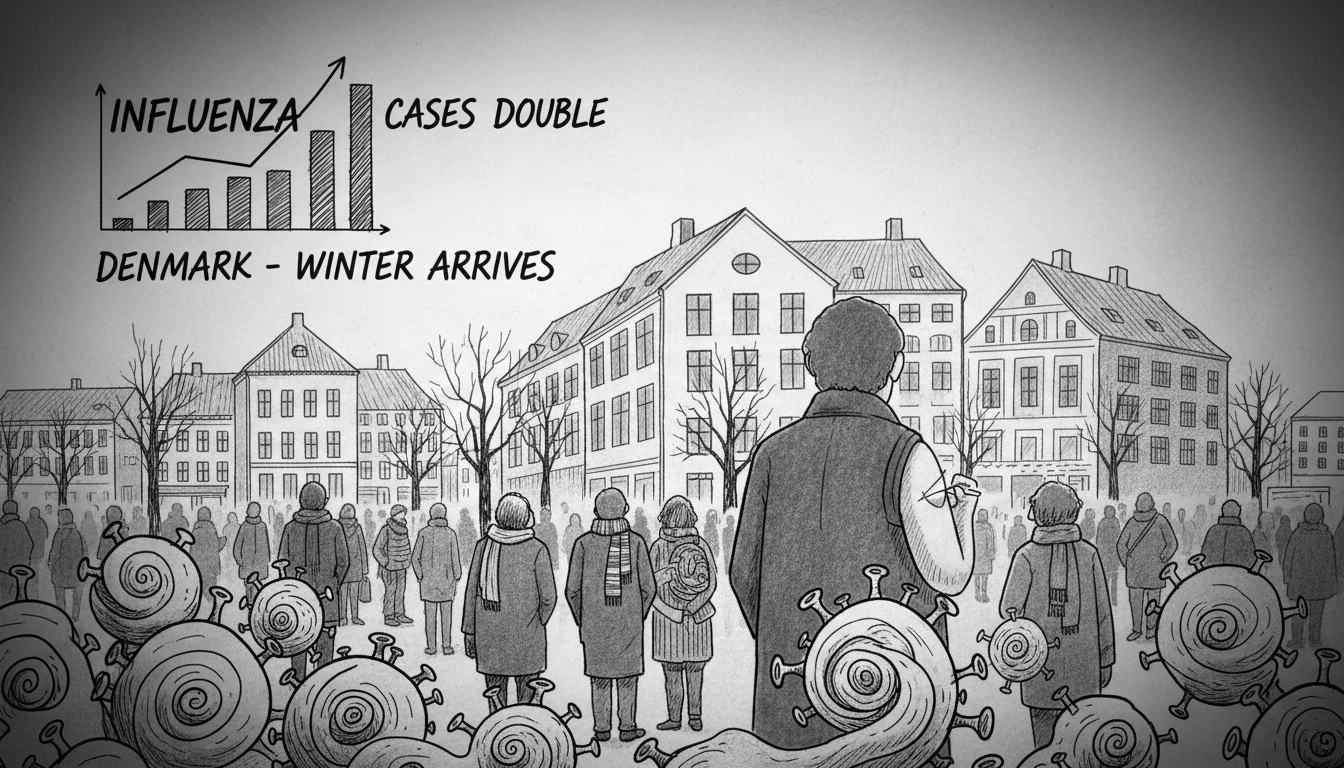 Influenza Cases More Than Double in Denmark as Winter Season Arrives
