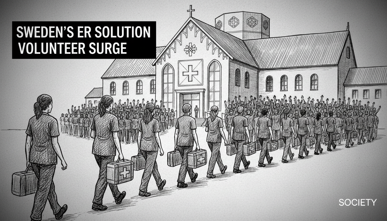 Sweden's ER Solution: Volunteer Surge