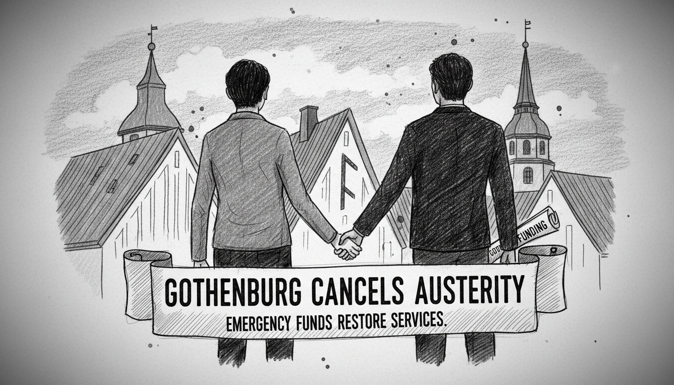 Gothenburg District Cancels Austerity Measures After Emergency Funding