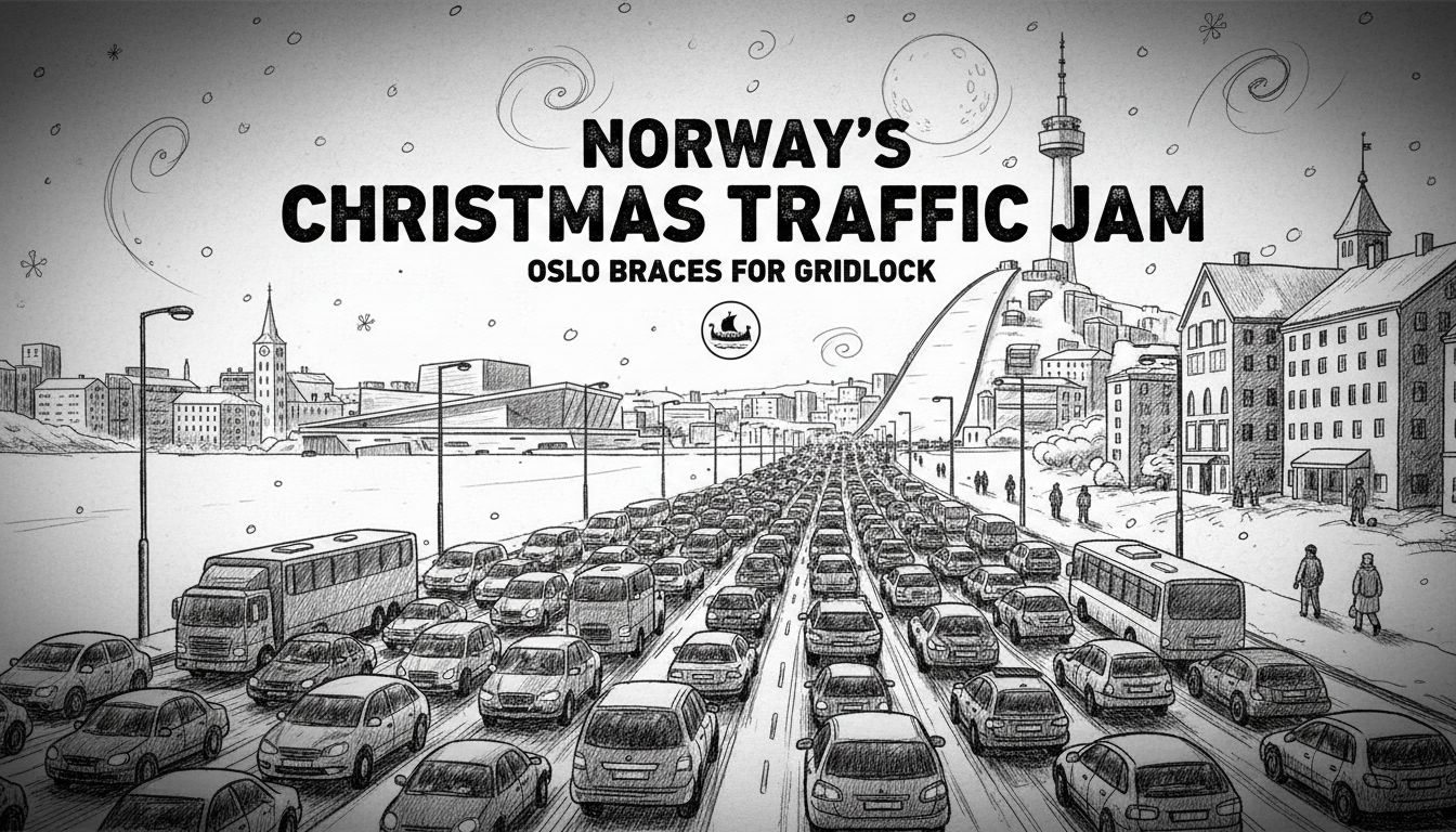 Norway's Christmas Traffic Jam: Oslo Braces for Gridlock
