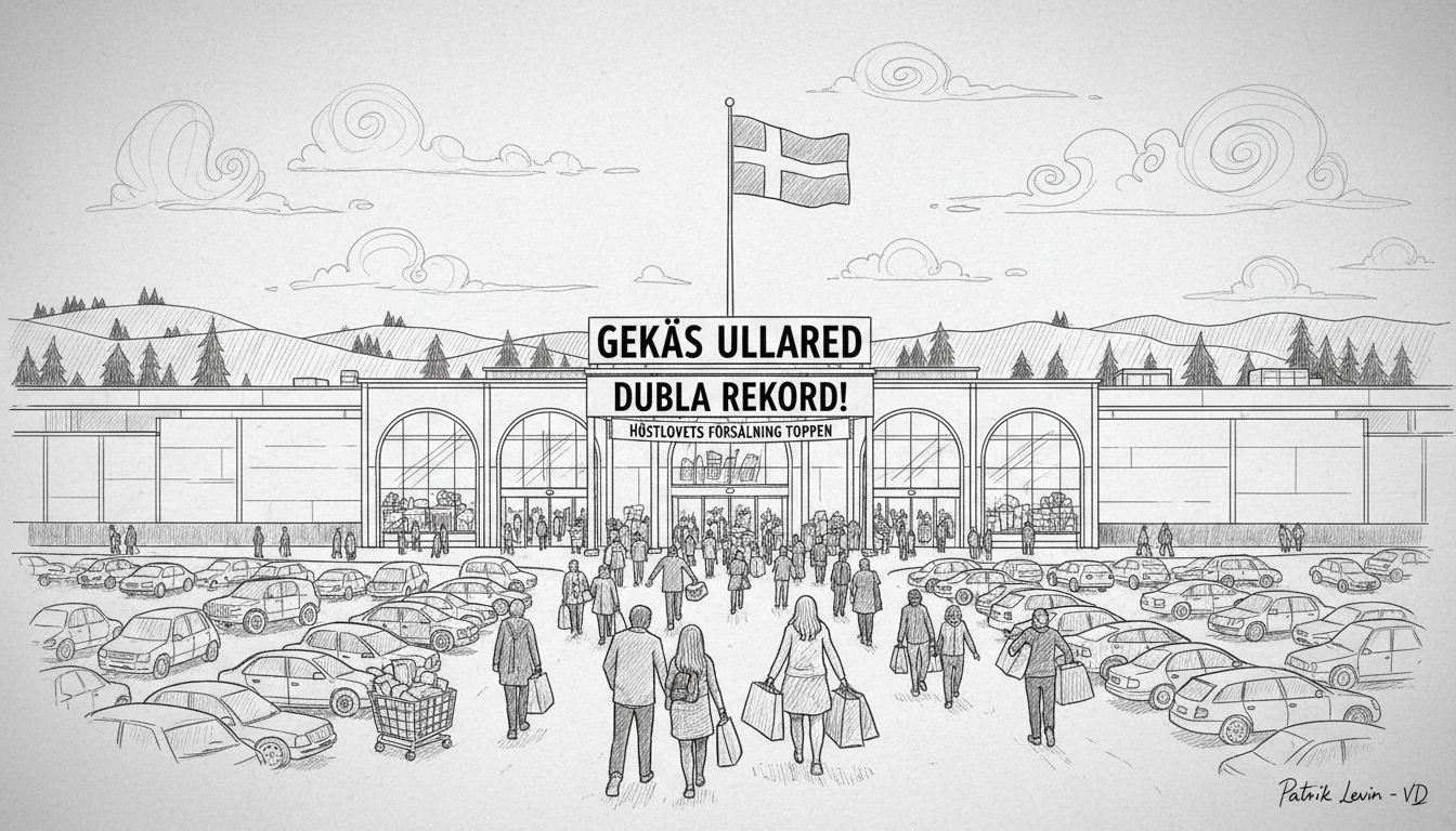 Gekås Ullared Sets Double Sales Records During Autumn Break