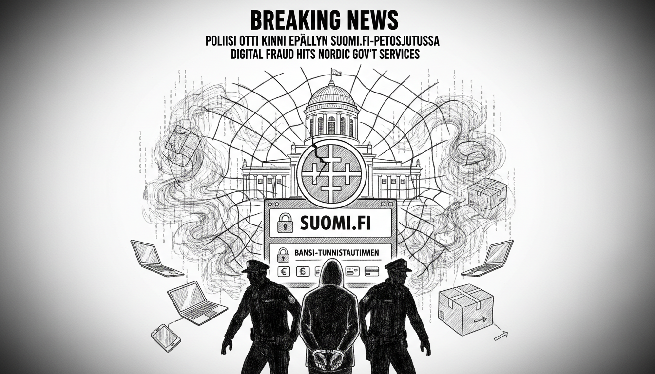 Police Arrest Suspect in Finland Government Website Scam