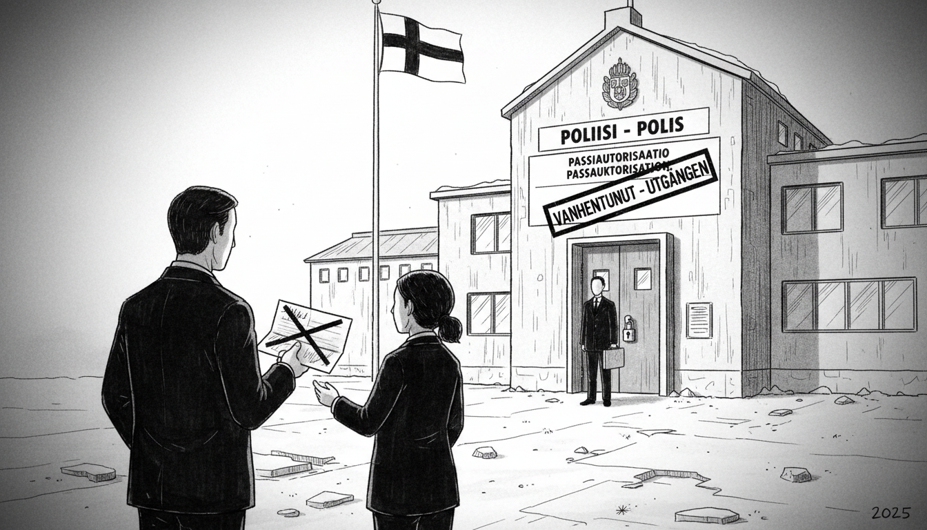 Finland Ends Paper Authorization for Passport Pickup in Security Overhaul