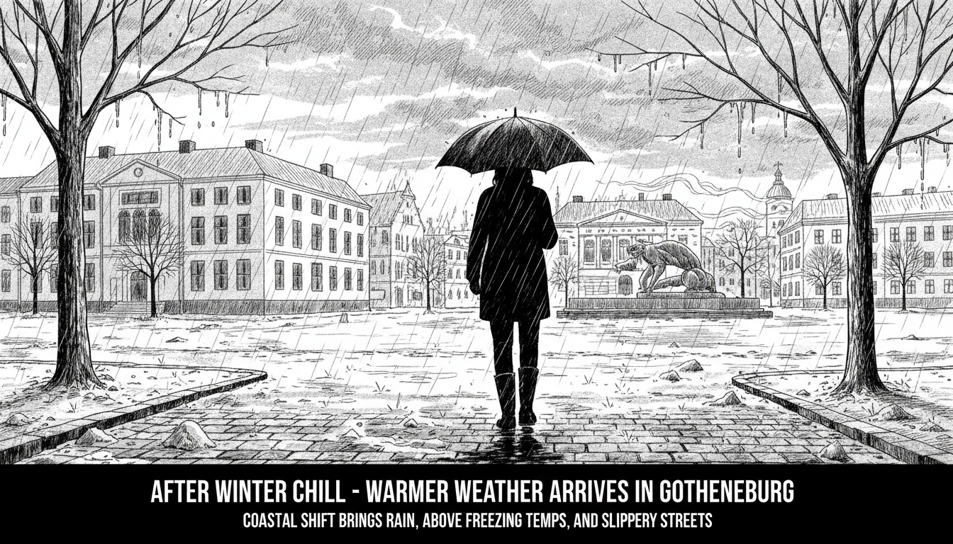 After Winter Chill - Warmer Weather Arrives in Gothenburg