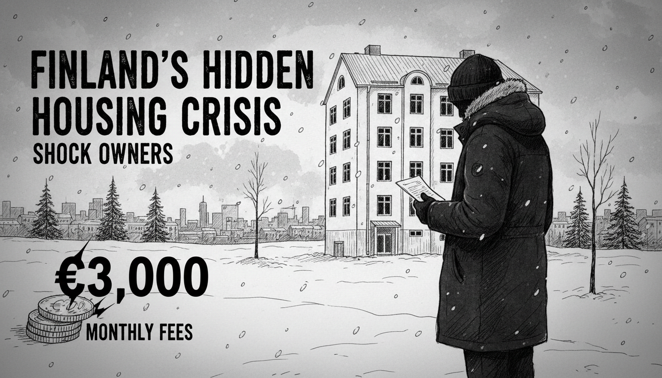 Finland's Hidden Housing Crisis: €3,000 Monthly Fees Shock Owners