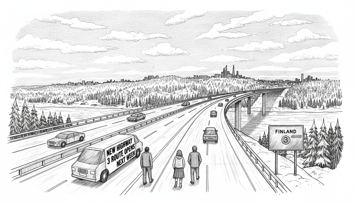 New Highway 3 Route Opens to Traffic Next Week