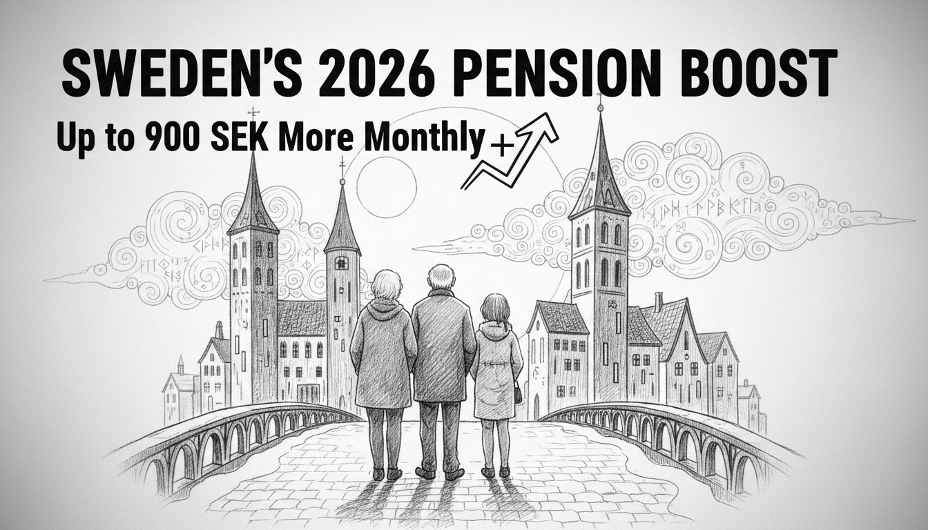 Sweden's 2026 Pension Boost: Up to 900 SEK More Monthly