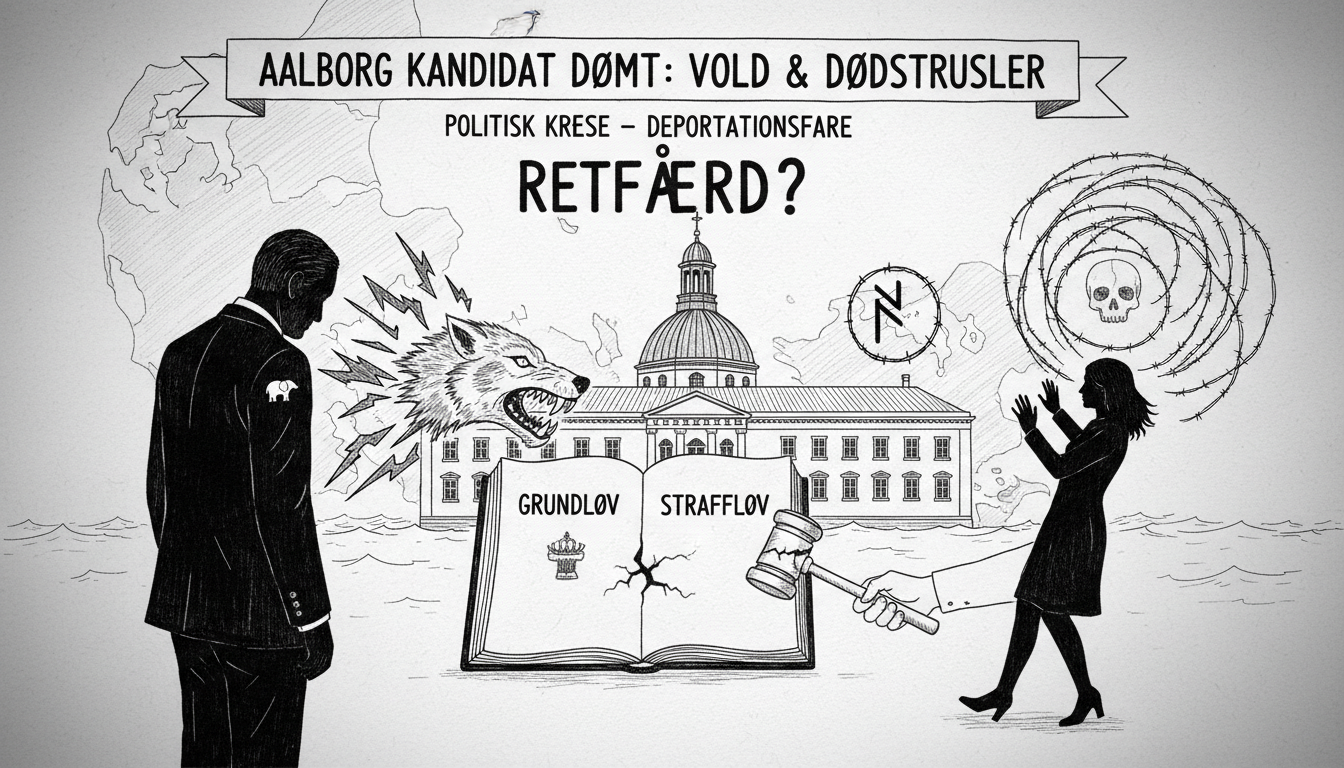 Aalborg Council Candidate Convicted of Violence and Death Threats