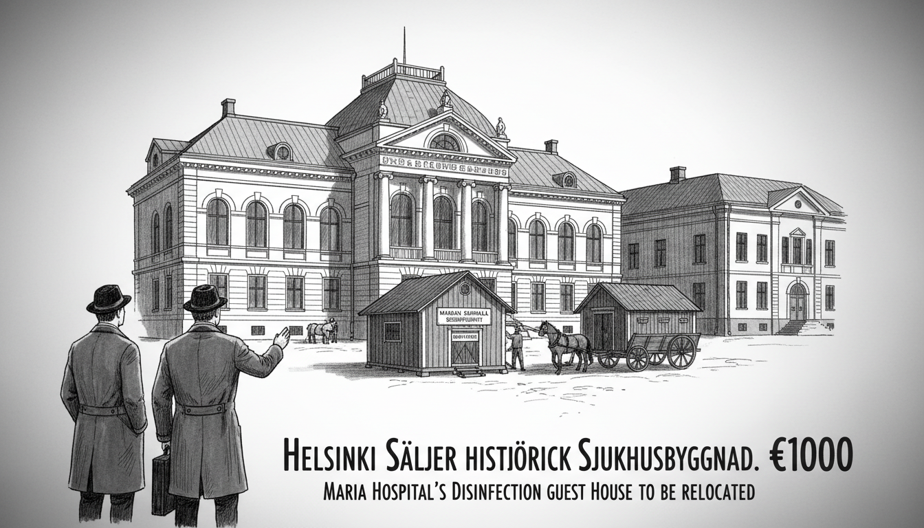 Helsinki Sells Historic 19th Century Hospital Building
