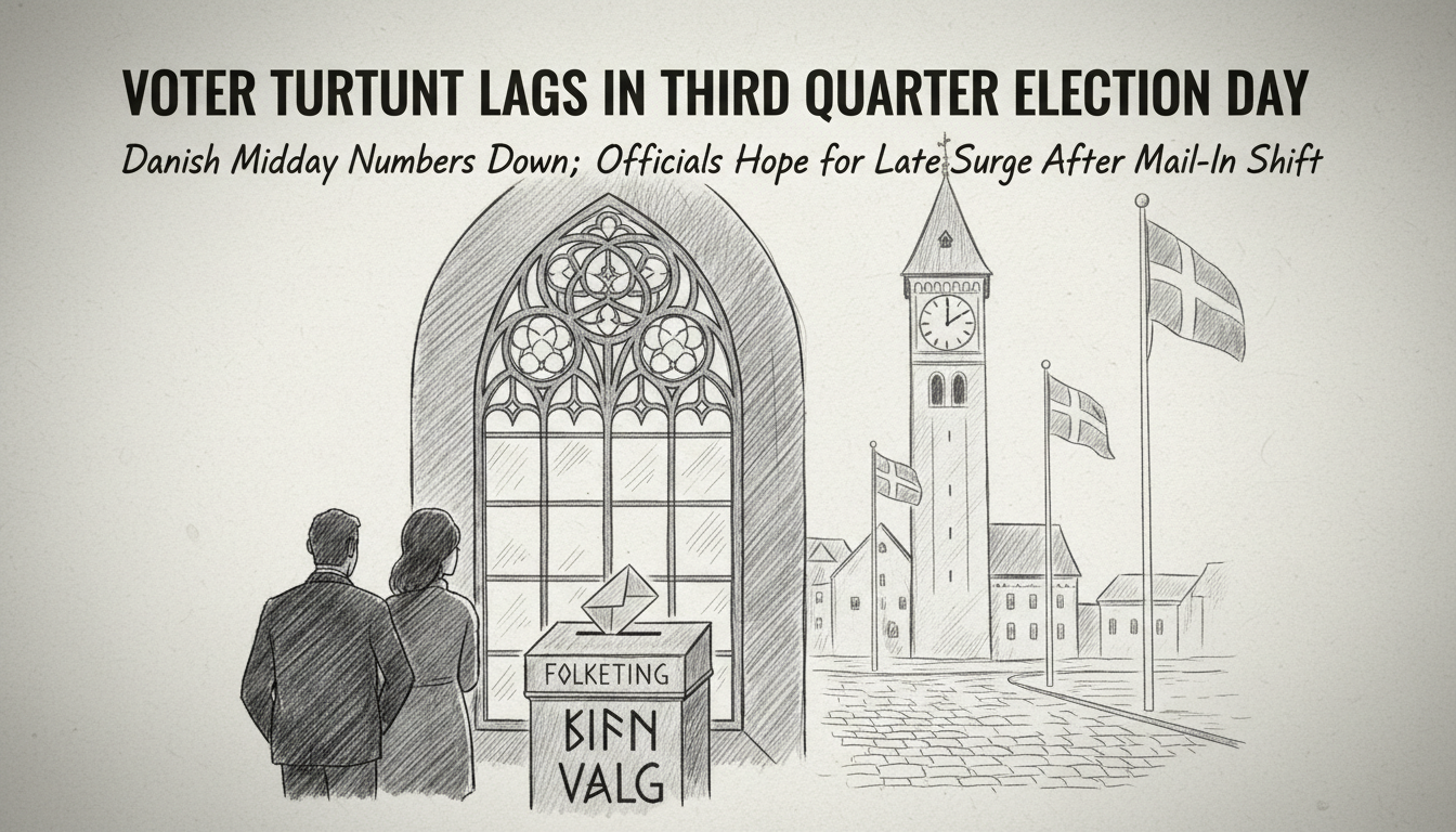 Voter Turnout Lags in Third Quarter Election Day