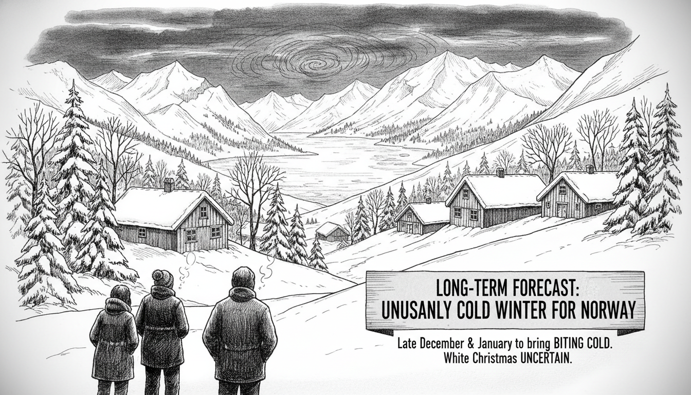 Long-term Forecast Predicts Unusually Cold Winter in Norway