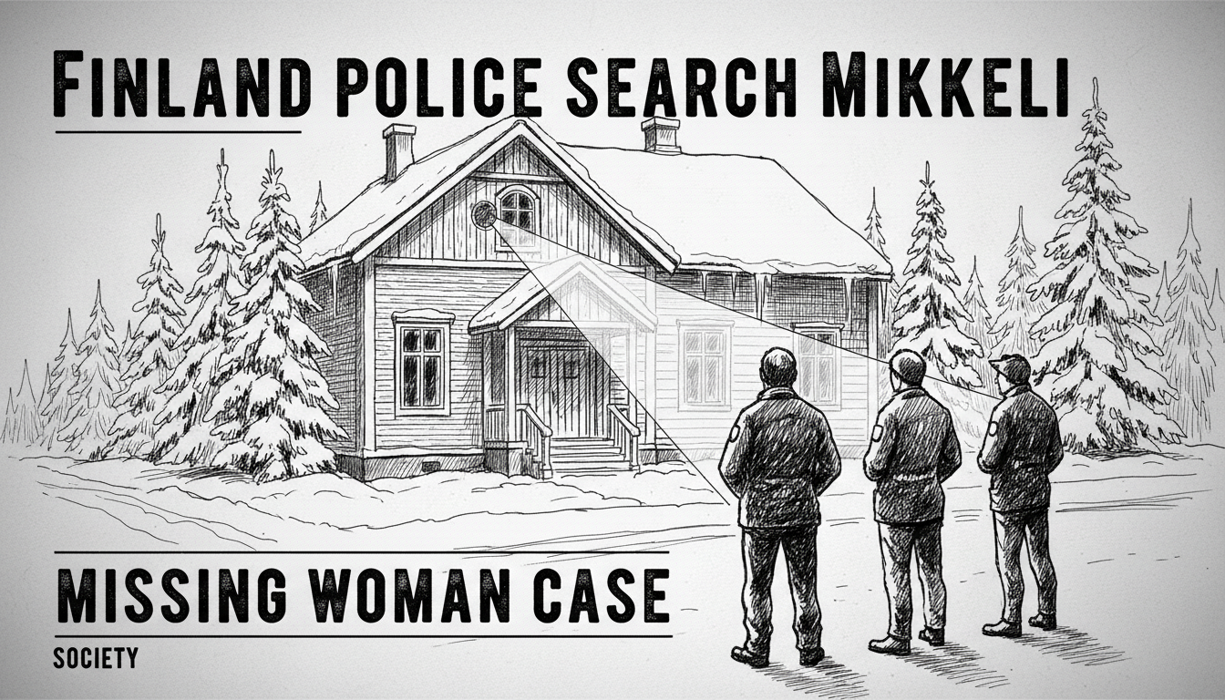 Finland Police Search Mikkeli: Missing Woman Case