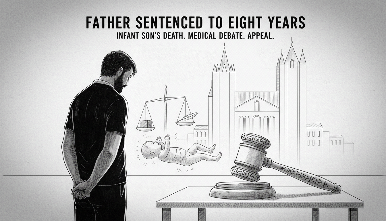 Father Sentenced to Eight Years in Prison After Infant Son's Death