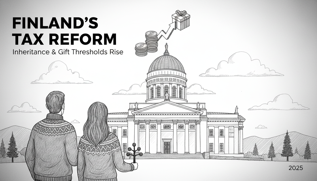 Finnish Parliament Approves Inheritance and Gift Tax Threshold Increases