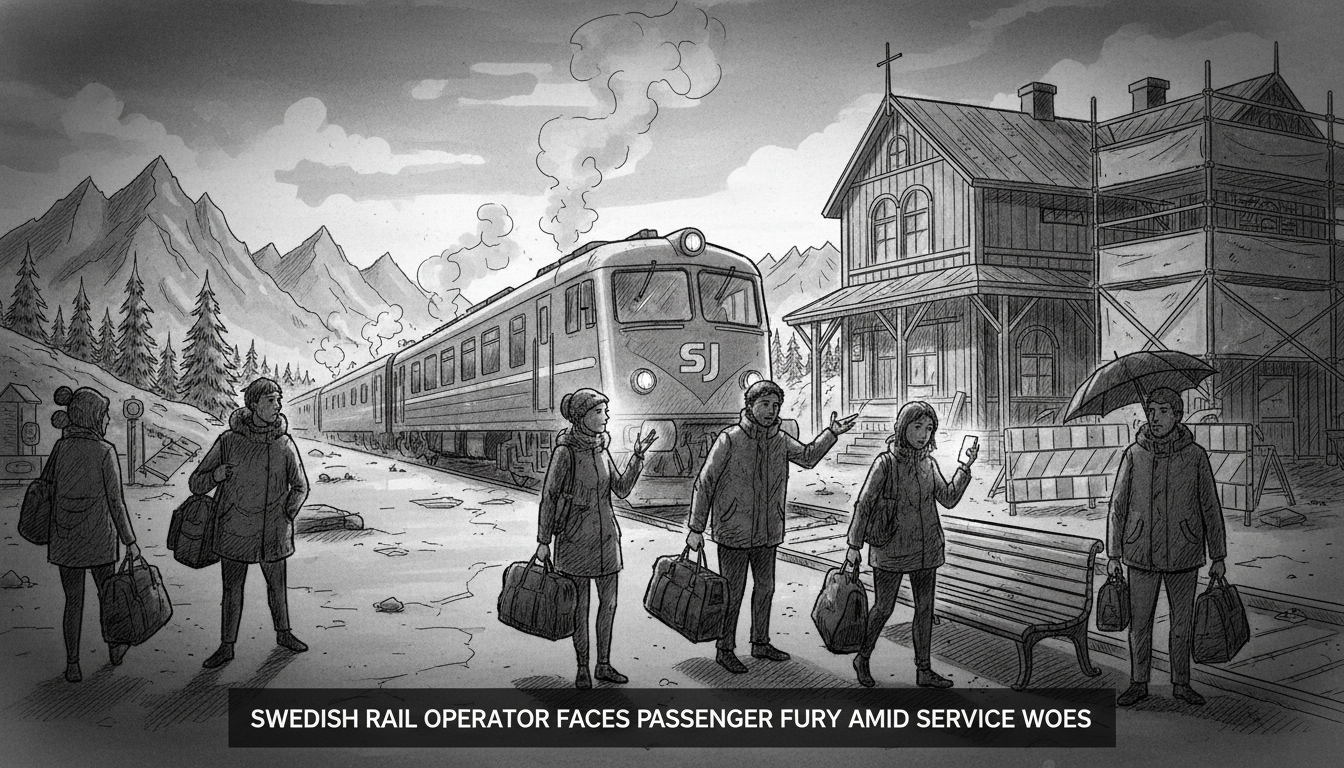 Passenger Frustration Mounts Against Swedish Rail Operator