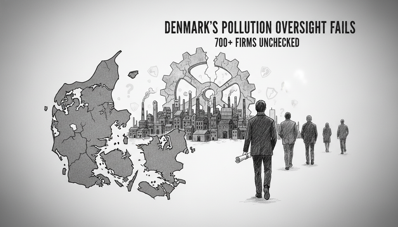 Denmark's Pollution Oversight Fails: 700+ Firms Unchecked