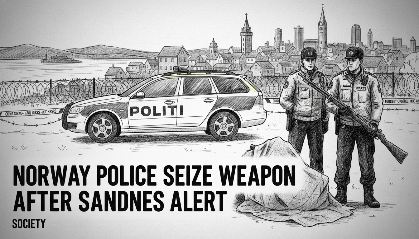 Norway Police Seize Weapon After Sandnes Alert