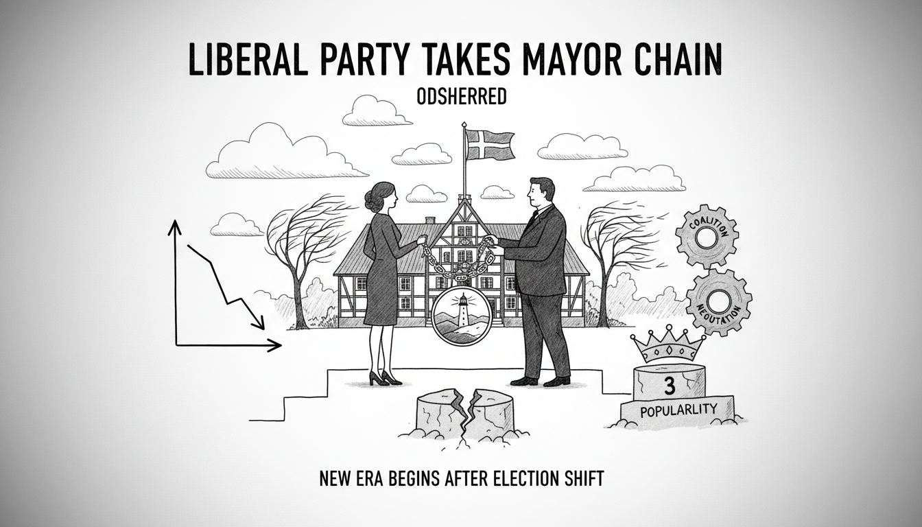 Liberal Party Takes Mayor Chain from Local List in Odsherred