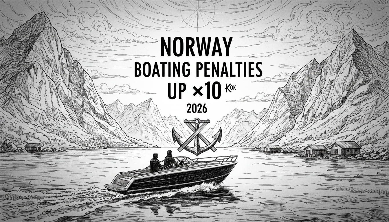 Norway Increases Penalties for Recreational Boating Violations
