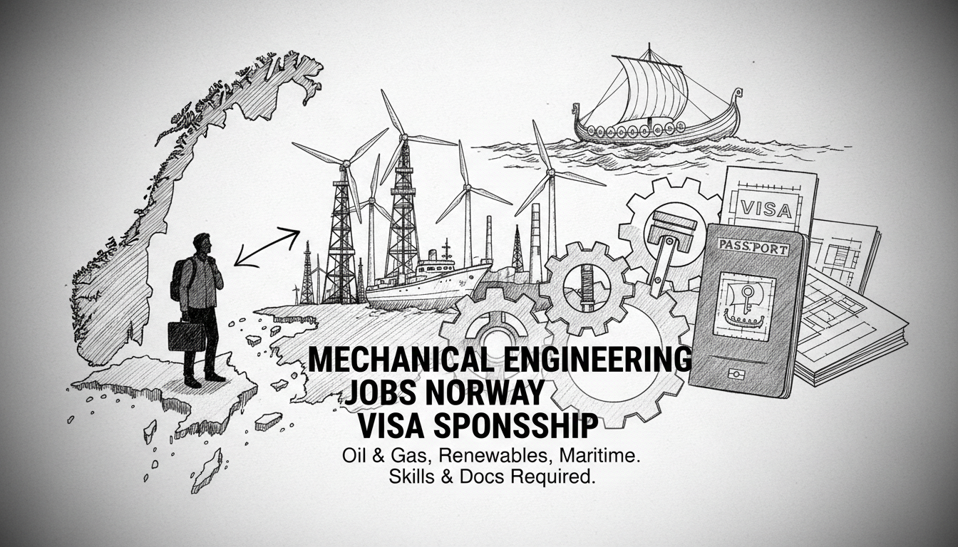 Mechanical Engineering Jobs in Norway with Visa Sponsorship