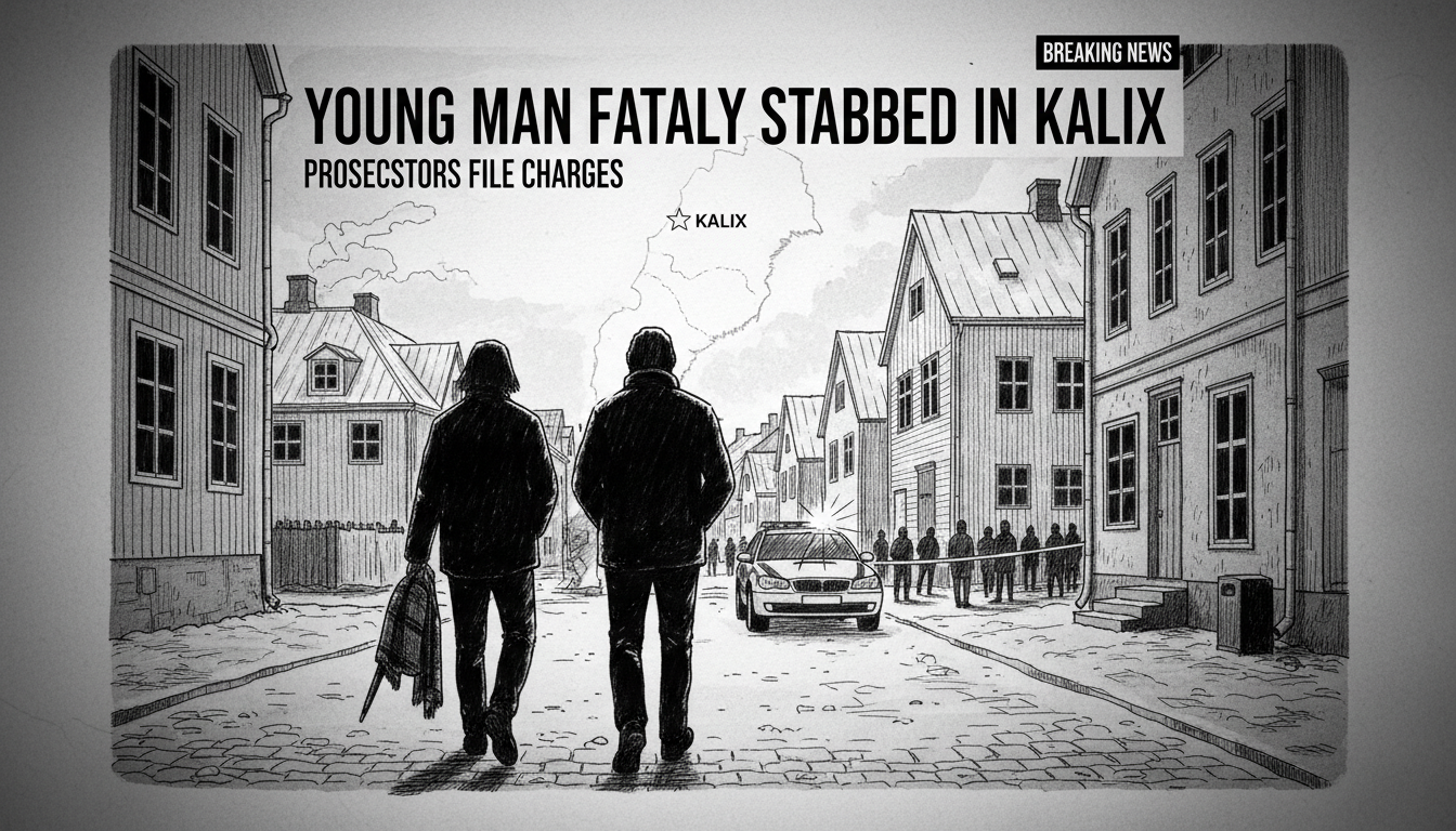 Young Man Fatally Stabbed in Kalix as Prosecutors File Charges