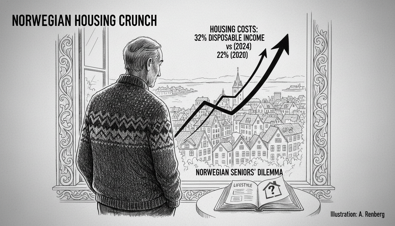 Norwegian Housing Costs Strain Household Budgets as Seniors Prioritize Lifestyle