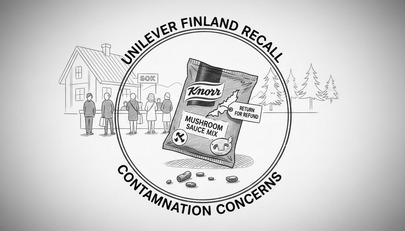 Unilever Finland Recalls Knorr Sauce Mix Over Contamination Concerns