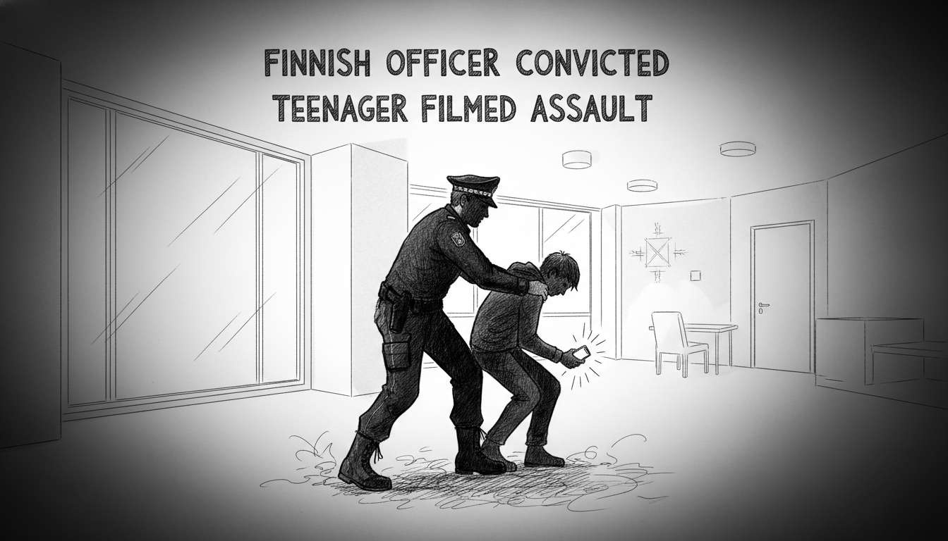Police officer convicted for assault on teenager after filming incident