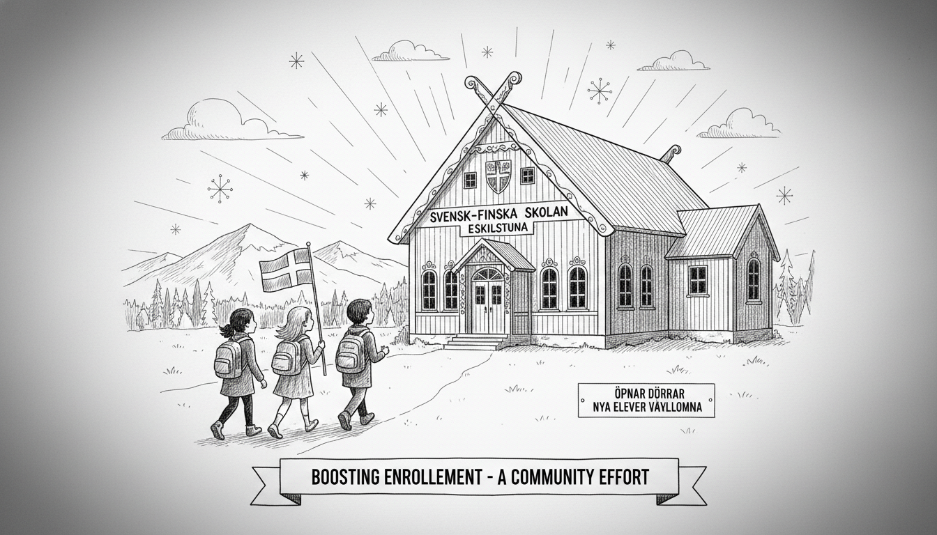 Swedish-Finnish School in Eskilstuna Works to Boost Enrollment Numbers