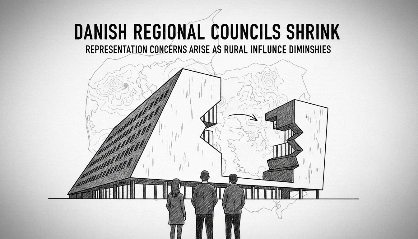 Danish Regional Councils Shrink, Sparking Representation Concerns