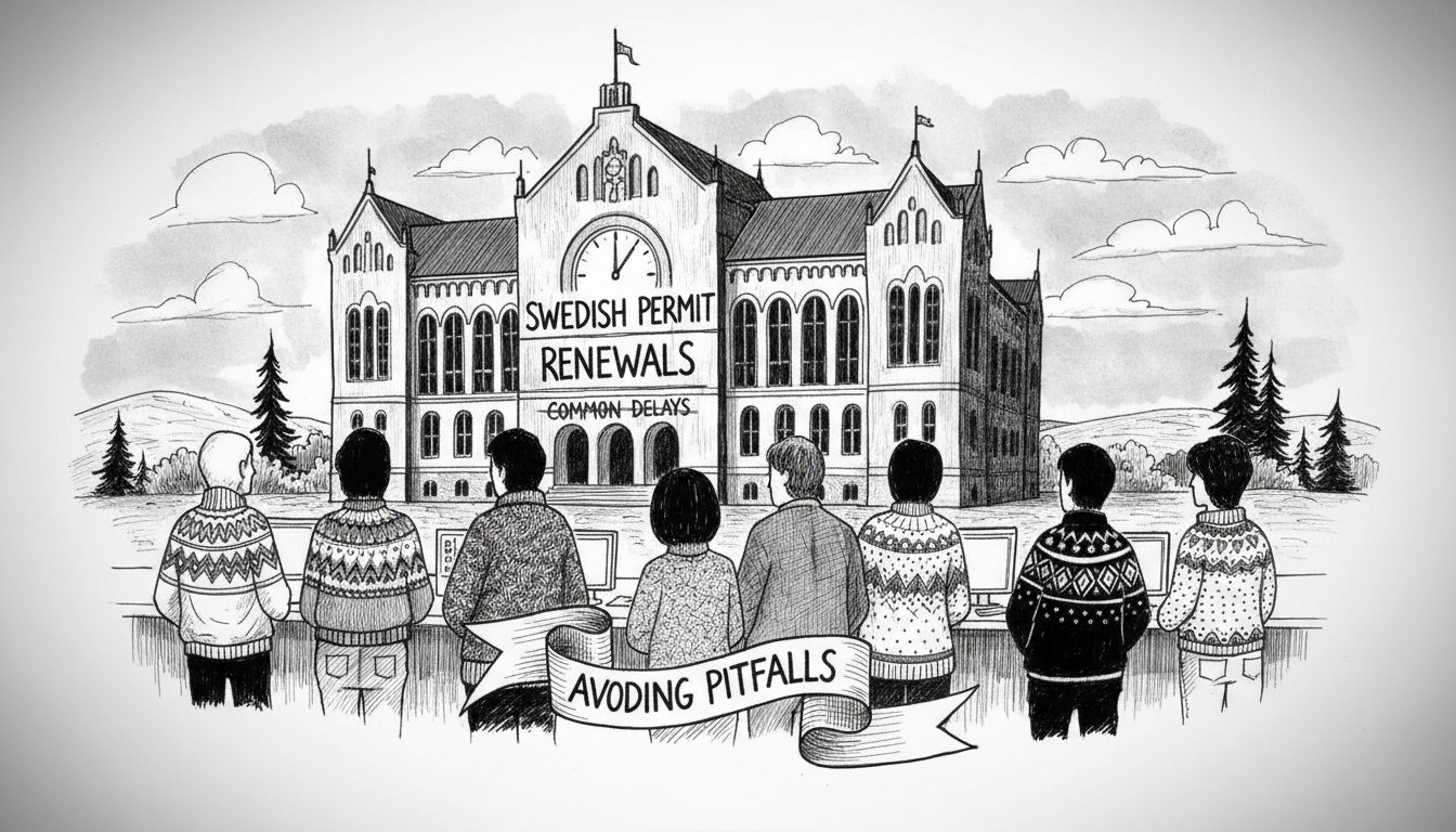 Swedish Permit Renewals: Avoiding Common Delays