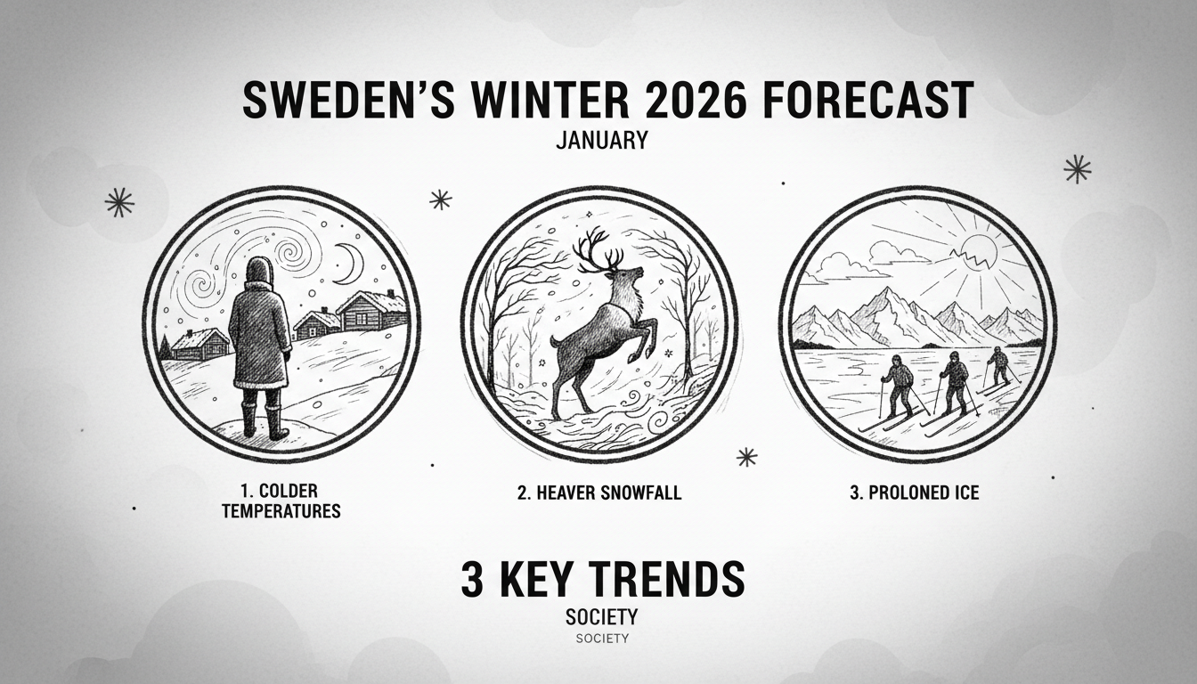 Sweden's January 2026 Winter Forecast: 3 Key Trends