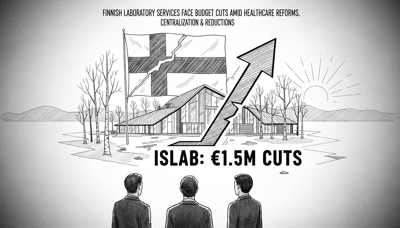 Finnish Laboratory Services Face Budget Cuts Amid Healthcare Reforms