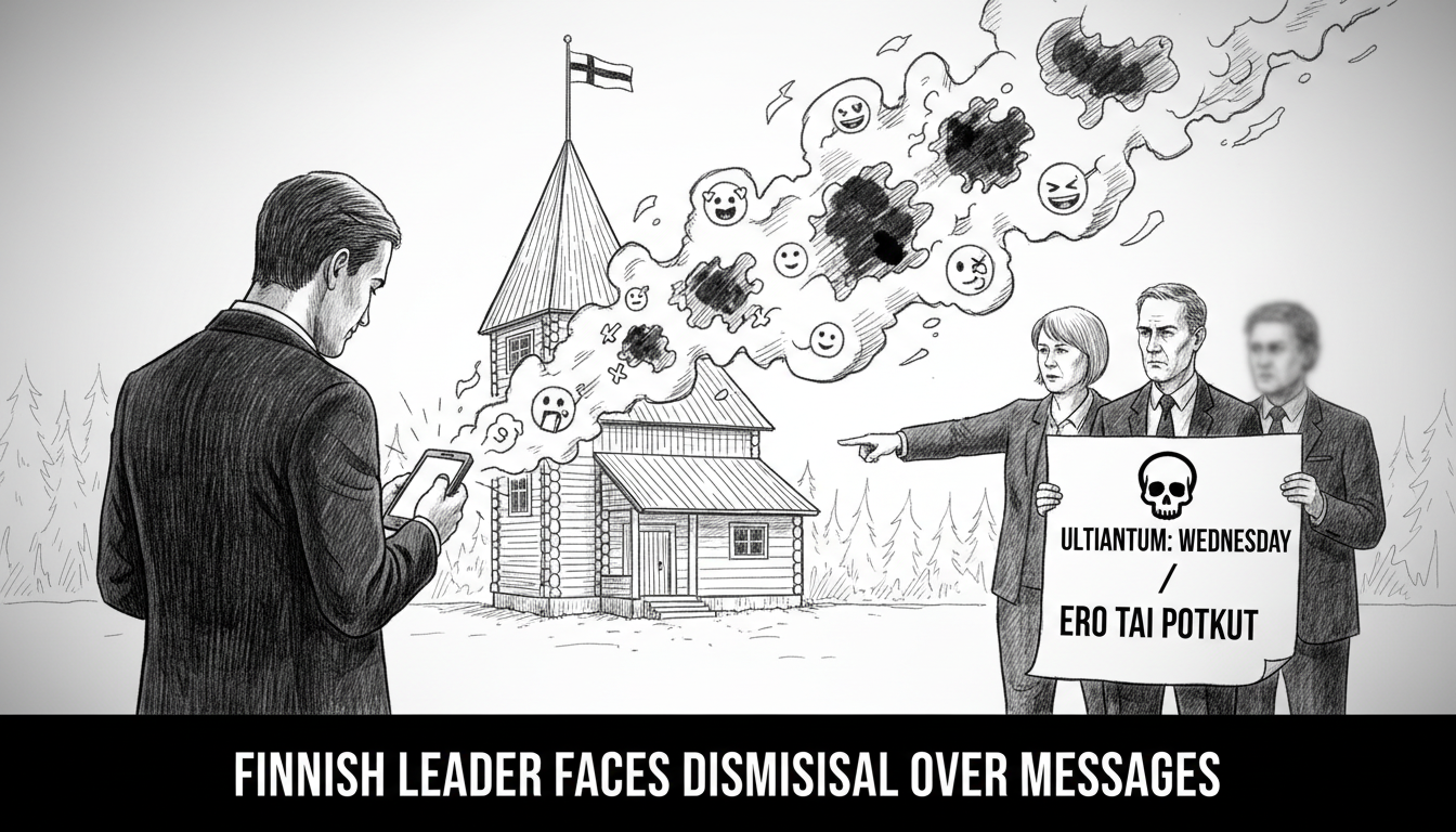 Finnish Municipal Leader Faces Dismissal Over Inappropriate Social Media Messages
