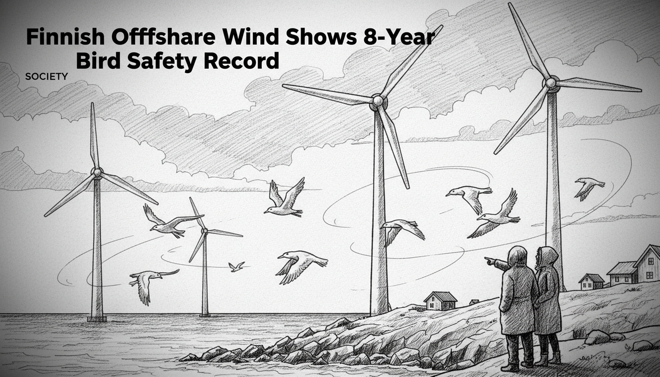 Finnish Offshore Wind Shows 8-Year Bird Safety Record