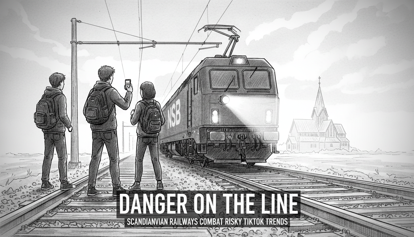 Railway Companies Combat Dangerous TikTok Trend on Train Tracks