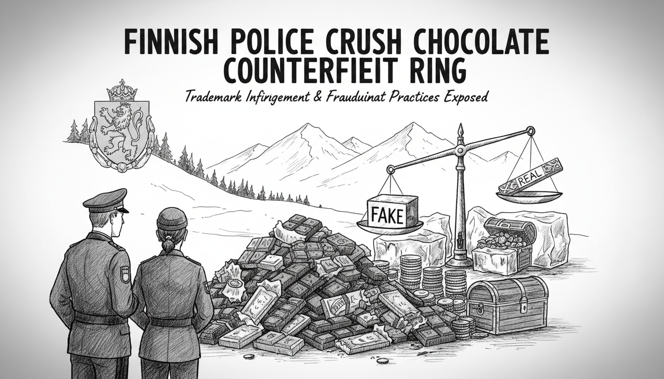 Finnish Police Investigate Major Chocolate Counterfeiting Operation
