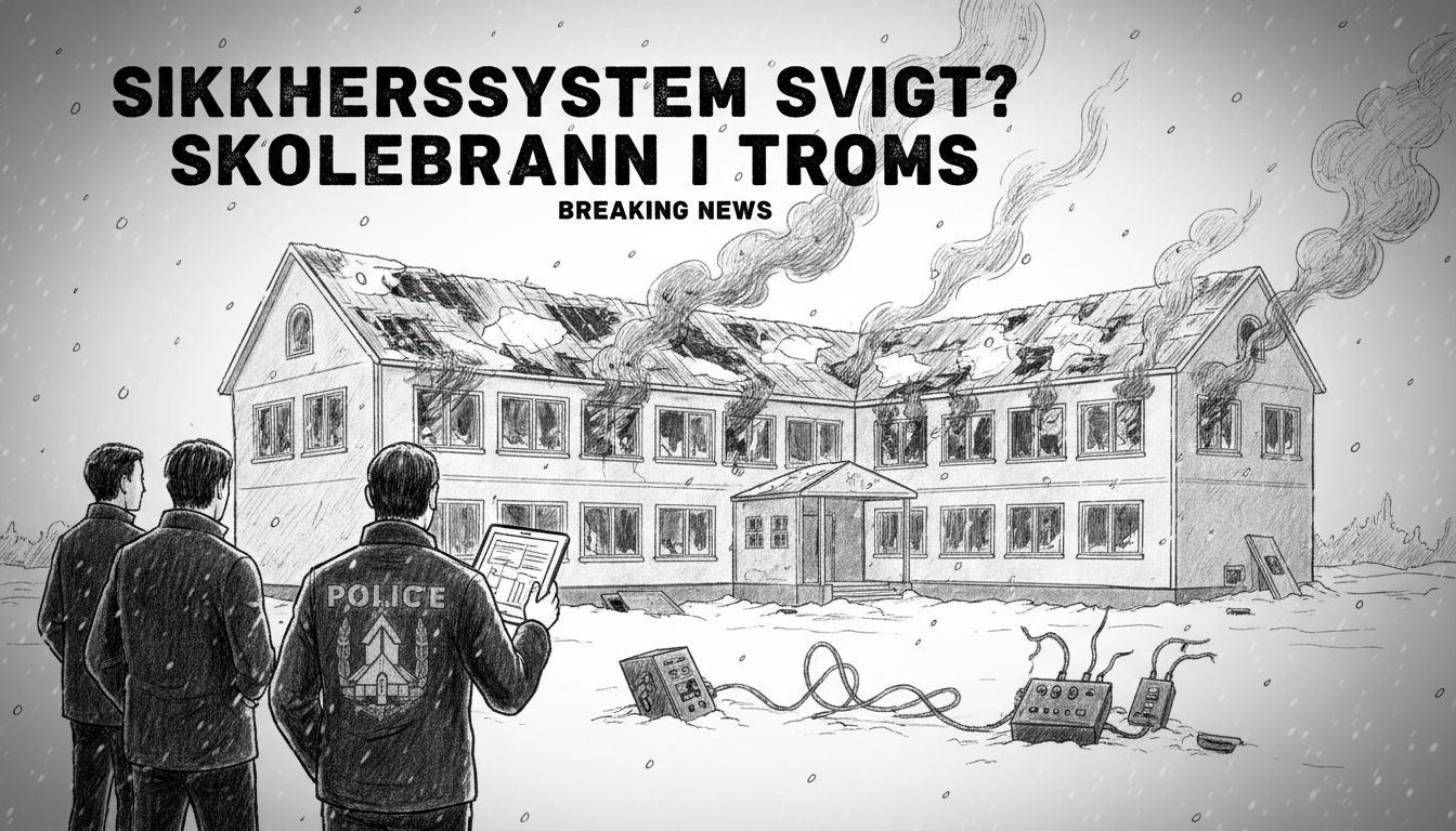 Security System Failure Suspected in Troms School Fire
