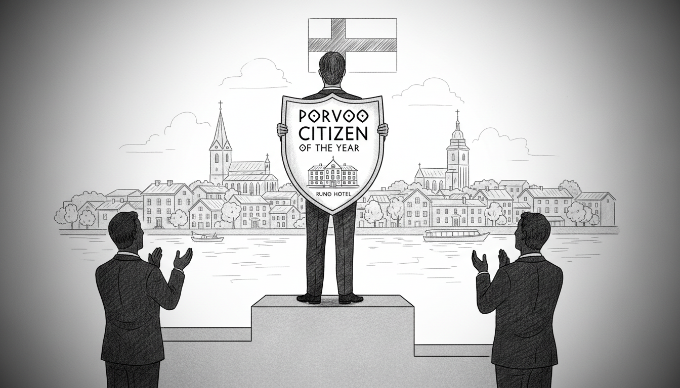 Porvoo Hotel Founder Named Citizen of the Year for Community Impact