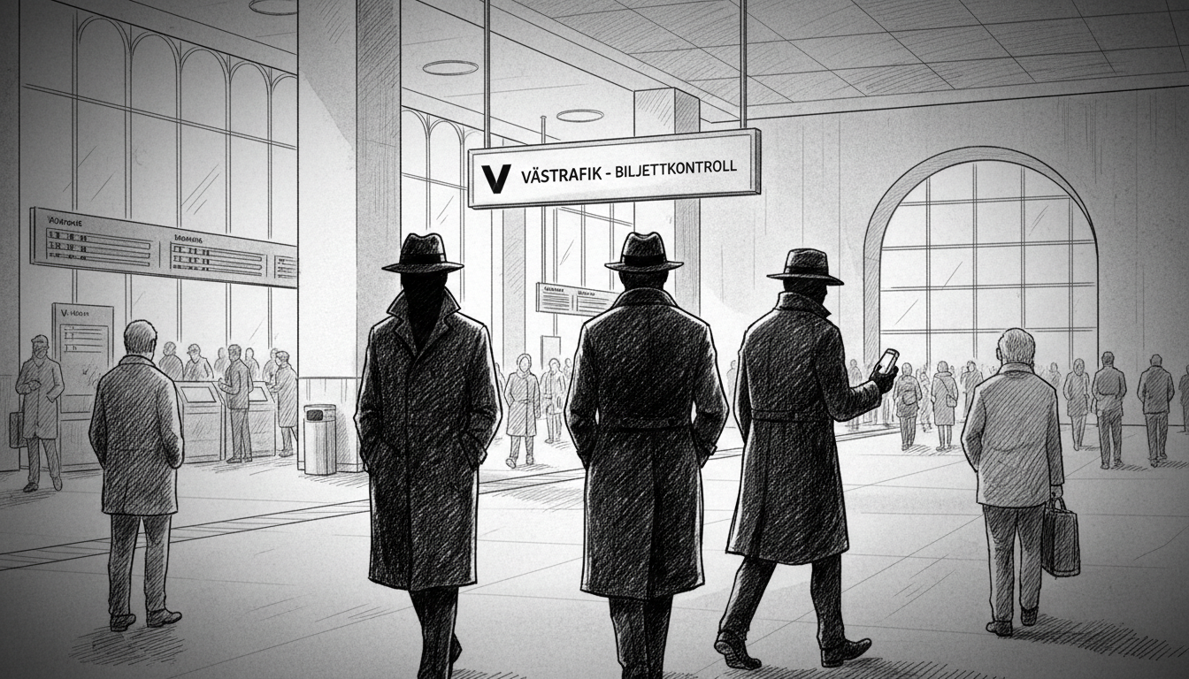Västtrafik Expands Plainclothes Ticket Inspectors to New Municipalities