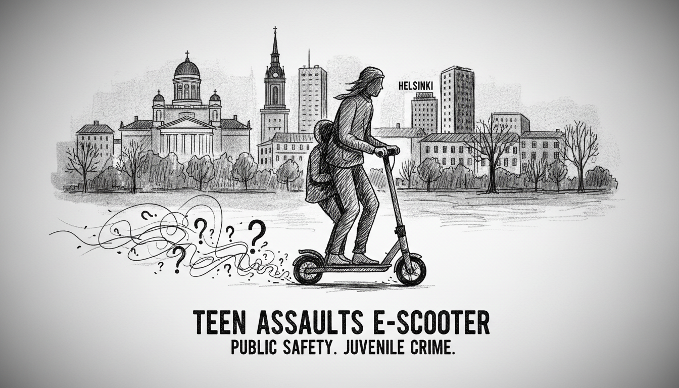 Helsinki Teen Faces Charges for Multiple Sexual Assaults Using E-Scooter