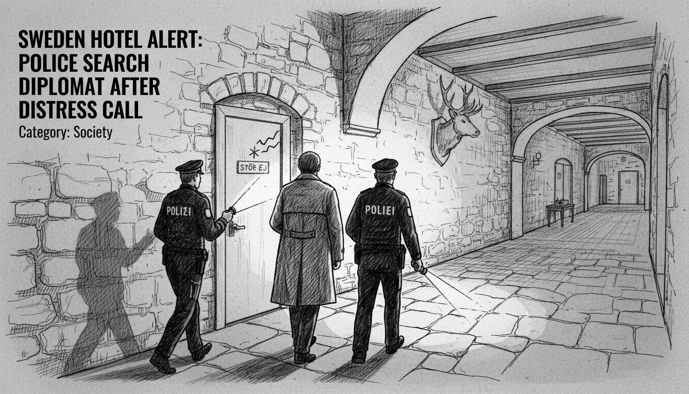 Sweden Hotel Alert: Police Search Diplomat After Distress Call