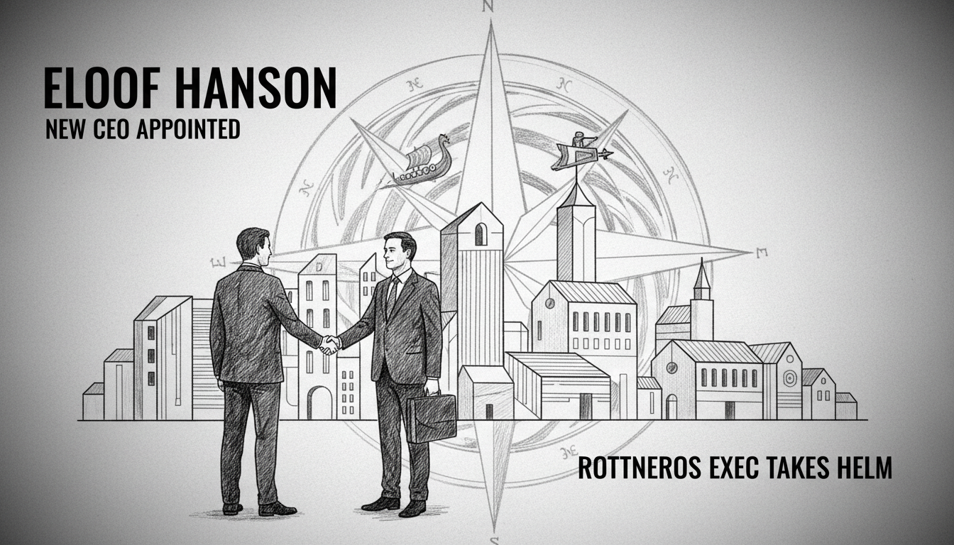 Sweden's Elof Hansson Names New CEO: Rottneros Exec Takes Helm