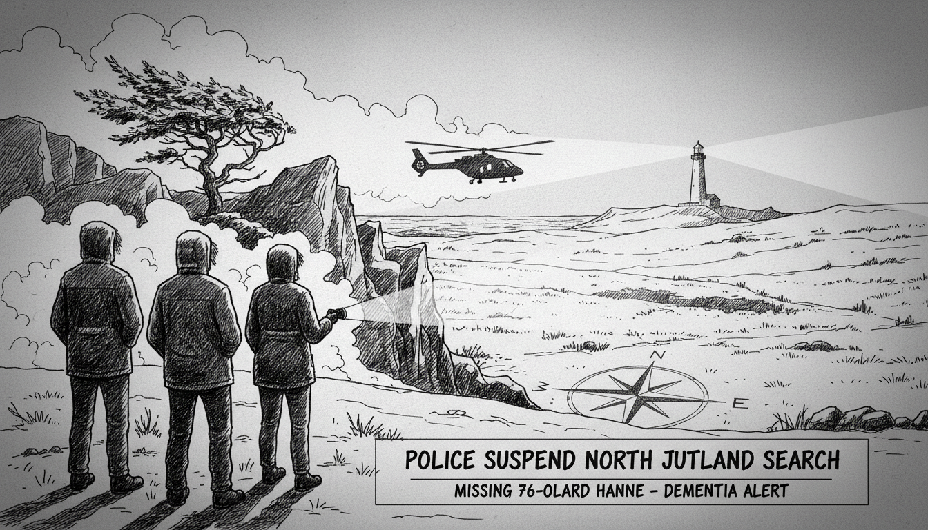 Police End Coordinated Search for Missing Elderly Woman in North Jutland