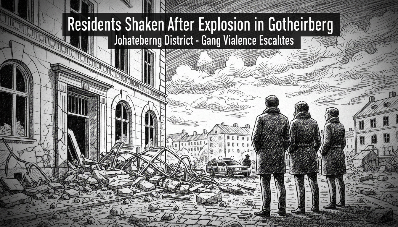 Residents Shaken After Explosion in Gothenburg's Johanneberg District